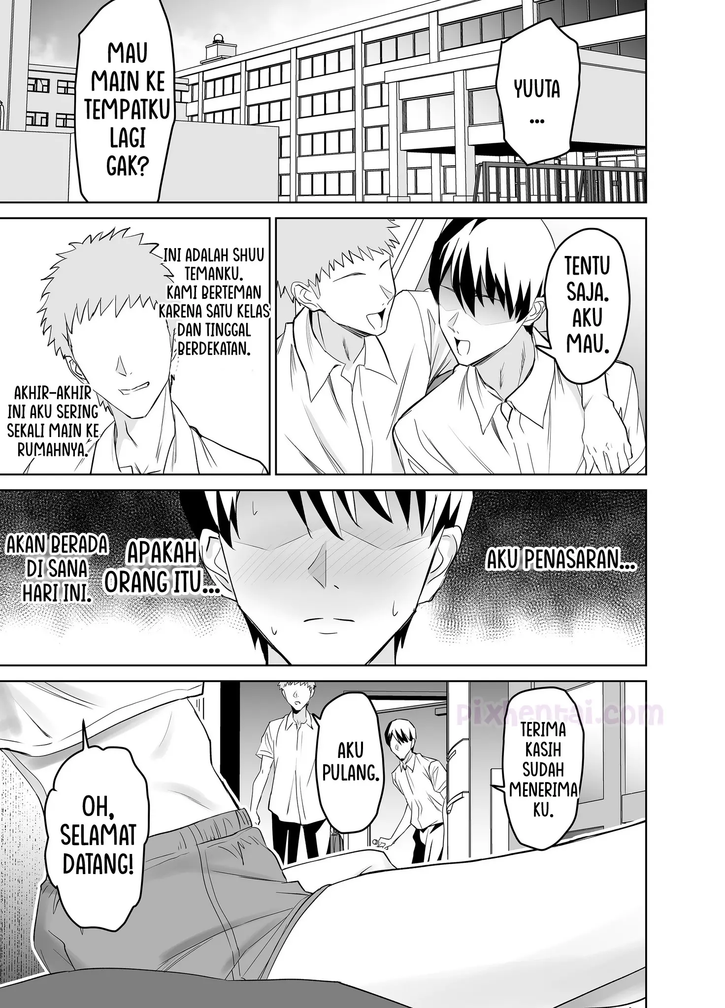 Tomodachi no Gal Mama (Batsu Ichi, Bakunyuu) wa Musuko ni Kakurete Ore no Dekachin wo Kuimakuru